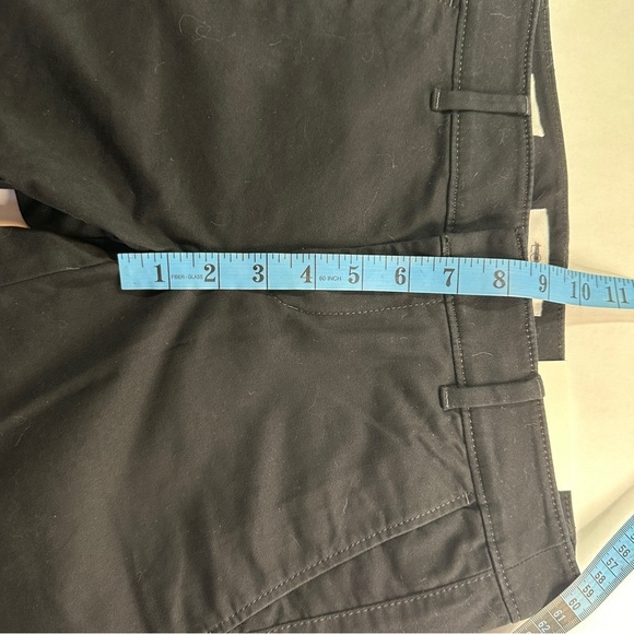 New LOFT Bermuda shorts black cotton blend Women’s size 0 | ee - Picture 8 of 11